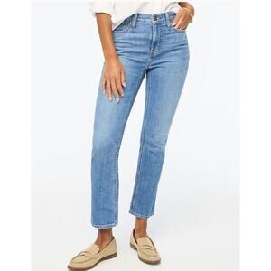 NWT J.Crew Flare Crop Mid Rise Jean In All Day Stretch Size 29